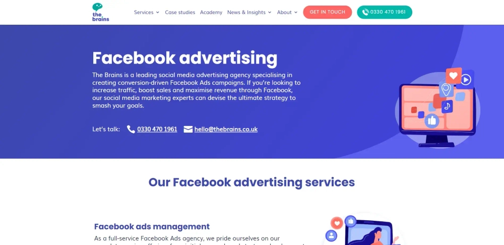 Facebook Advertising Agency UK