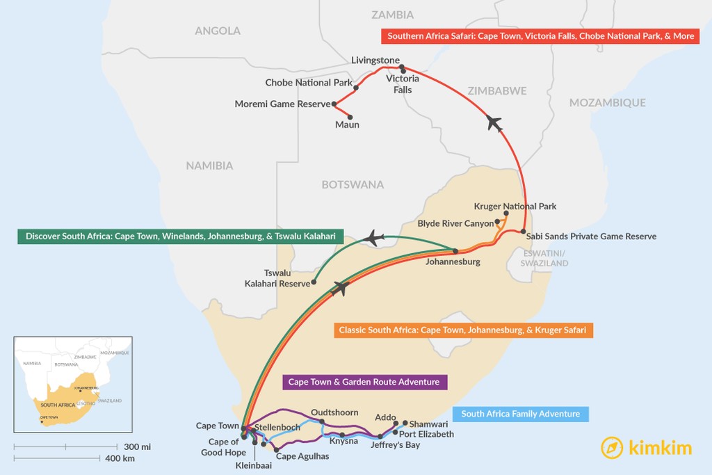 South Africa Itinerary