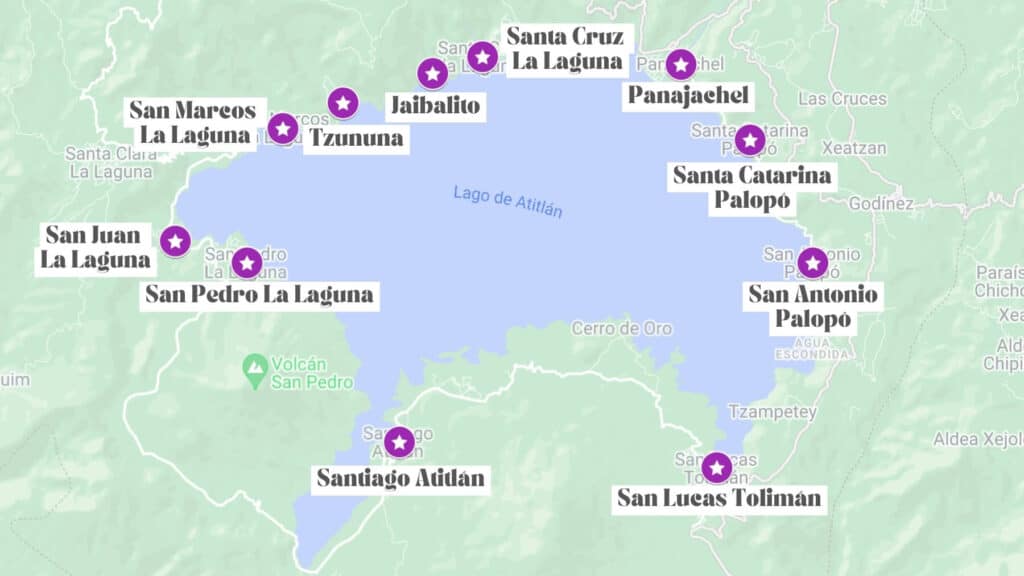Lake Atitlan Towns