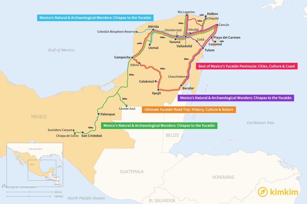 Yucatan Itinerary